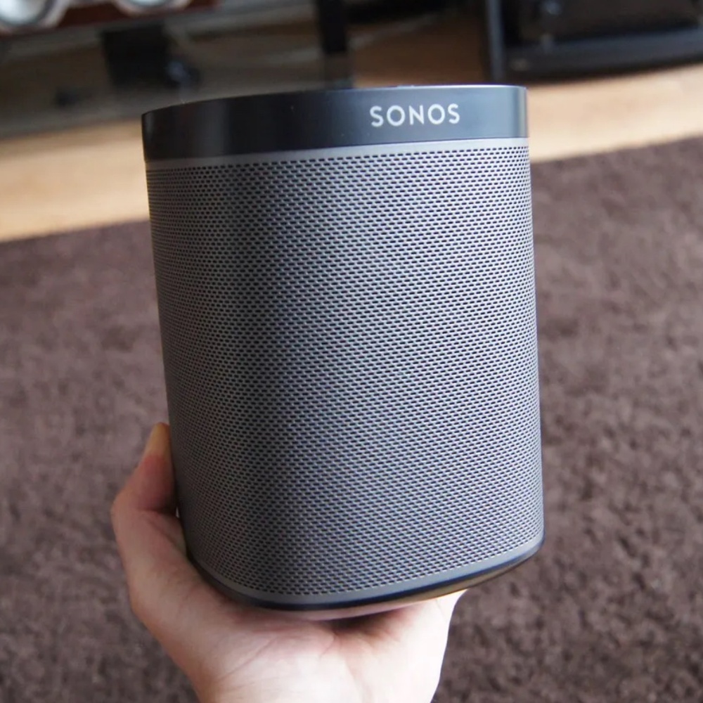 SONOS Play:1 Compact Wireless WiFi Smart Speaker & WALI Wall Mount - Black - Picture 10 of 16